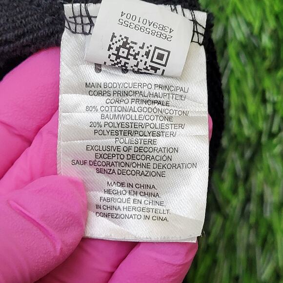 FILA Colorful Ringer Sweatshirt Womens 2XL 24x24 Black Boxy - Picture 9 of 14